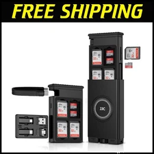 Multi-Function SD Card Reader & USB Adapter Case - Safe & Efficient Transfer