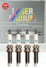 Set of 4 NGK Laser Iridium Spark Plugs  SILZKBR8D8S (97506) for BMW