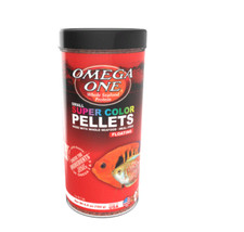 Omega One Super Color Floating Pellet Fish Food Small Pellets - 6.5 Ounces