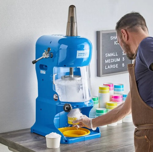 Commercial Ice Cub Shaved Ice Machine Premium Quality Ice Shaver Snow Cone Maker - Picture 6 of 8