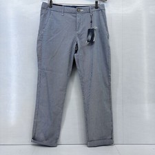 Tommy Hilfiger Heritage Hampton Chino Blue, And White Striped Pants Sz 8 NWT