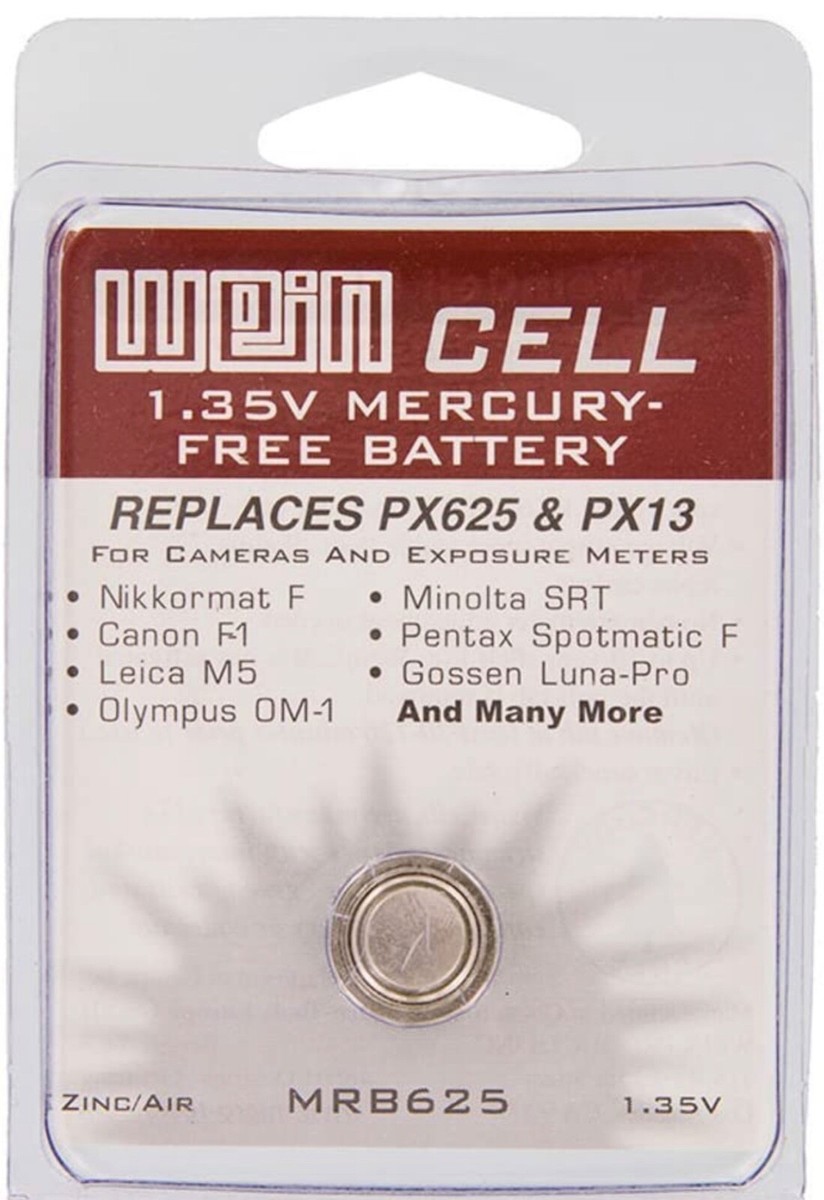 WEIN Cell PX625 & PX 13 Battery for Leica Olympus Canon Film