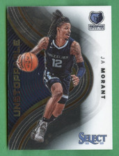 JA MORANT 2022-23 SELECT BASKETBALL UNSTOPPABLE INSERT MEMPHIS GRIZZLIES