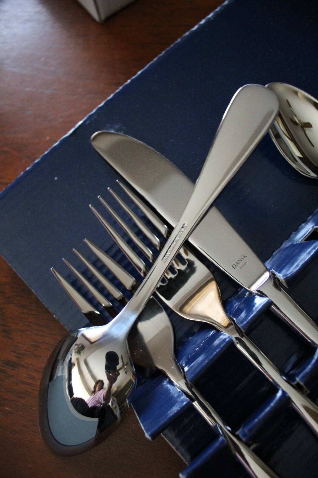 SILHOUTTE Dansk Stainless 32 Piece - Service for 4 Unused 18/10 China Flatware