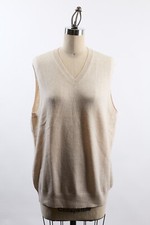 V-neck vest 100 Cashmere NEW