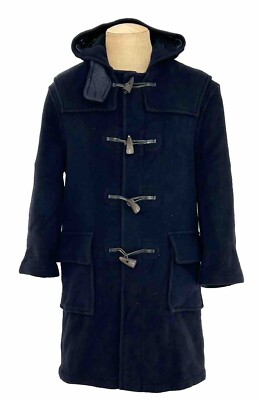 大特価!!Montgomery by Tibbett ダッフルコート UK40 Vintage Montgomery By Tibbett Duffle Coat 40/Med Navy Blue