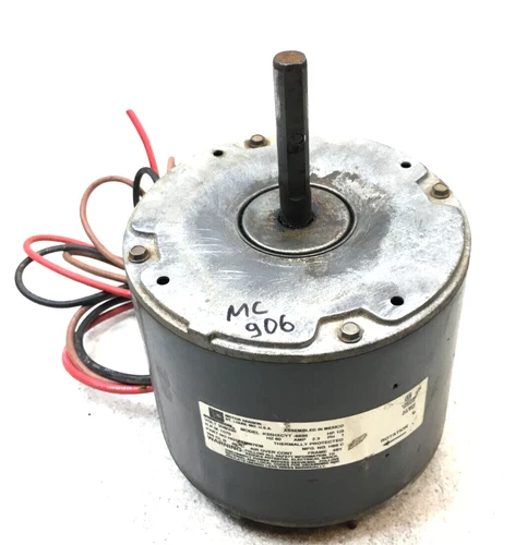 EMERSON K55HXCYT-6695 Condenser Motor 1075RPM 1/3HP HQ1064887EM used #MC906