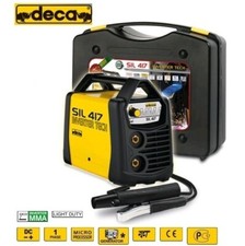 Saldatrice INVERTER ad elettrodo e TIG 170 Amp c/valigetta e acc. Deca - Sil 417
