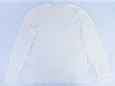 LOUIS VUITTON ホワイト Tシャツ Lサイズ Louis Vuitton Embossed LV T-Shirt Blanc Optique White Men's - FW22