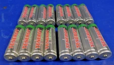 16 x Tenergy AA 3.2V 400mAh Ultra Fast Rechargeable Battery LifePO4/ Solar Light