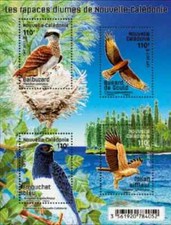 Timbres Oiseaux Rapaces Nouvelle Calédonie F1307 ** année 2017 (62562)