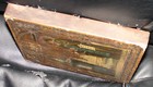 RARE ANTIQUE RUSSIAN ICON SAINTS SERGIY AND GERMAN GOLD AND EGGSHELL VERY OLD !! — photo 3