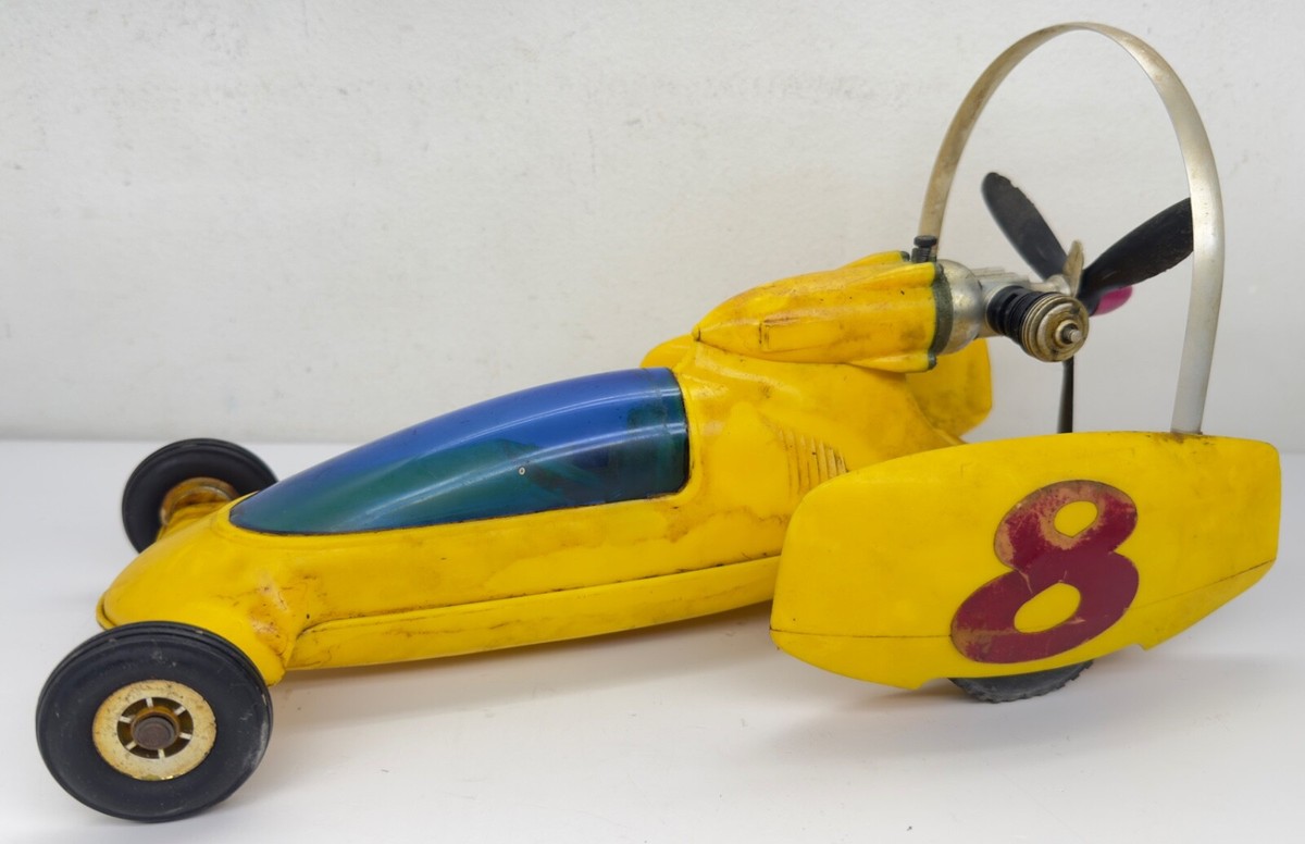 Vintage 1970's COX Shrike Gas Powered Tether Race Car #8