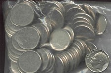 ERROR BLANK UNstruck Roosevelt Dime BU Coin UN Struck 1 bid get 1 Coin FREE SHIP