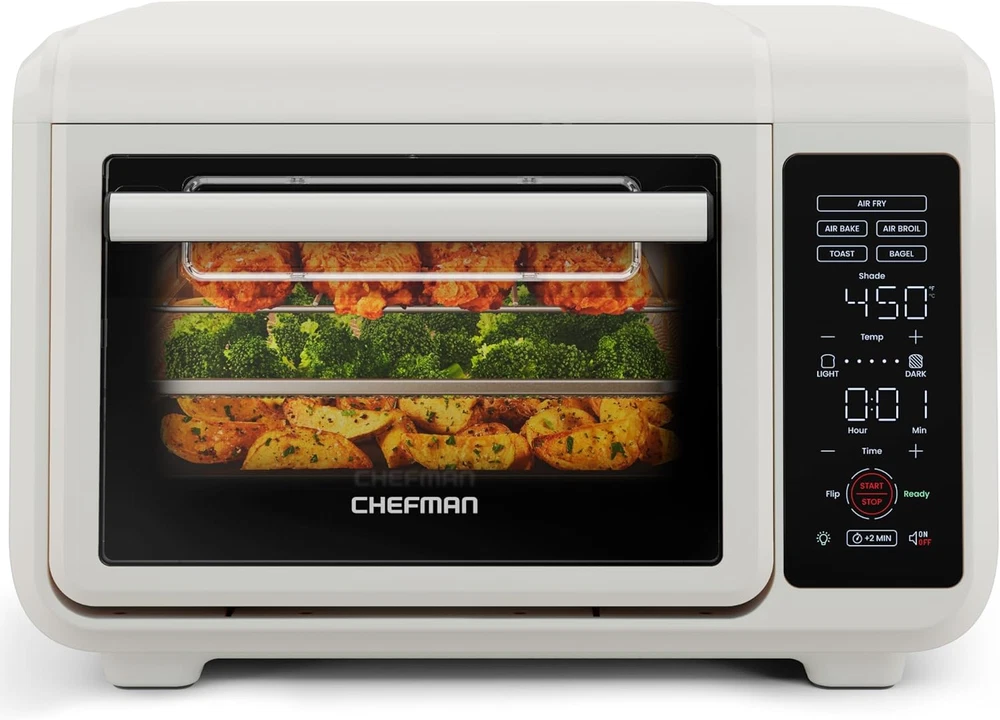 15 Qt Air Fryer Toaster Oven Combo for Fast Healthy Countertop Cooking