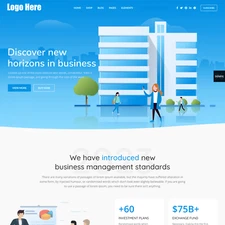 Corporate Company Website Design with Free VPS Web Hosting and Installation