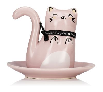 Katze Schmuck Schmuck Tablett Mama Geschenk für sie Schminktisch Ring Halter Schale Weihnachten