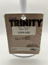 TEAM TRINITY #4383PNT / TRIC5419 SILVER SERRATED BRUSH - NEW OLD STOCK - NIP