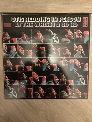 OTIS REDDING VERIFIED WHISKEY A GO GO SUNDAZED STEREO AUDIOPHILE HIGH QUALITY LP