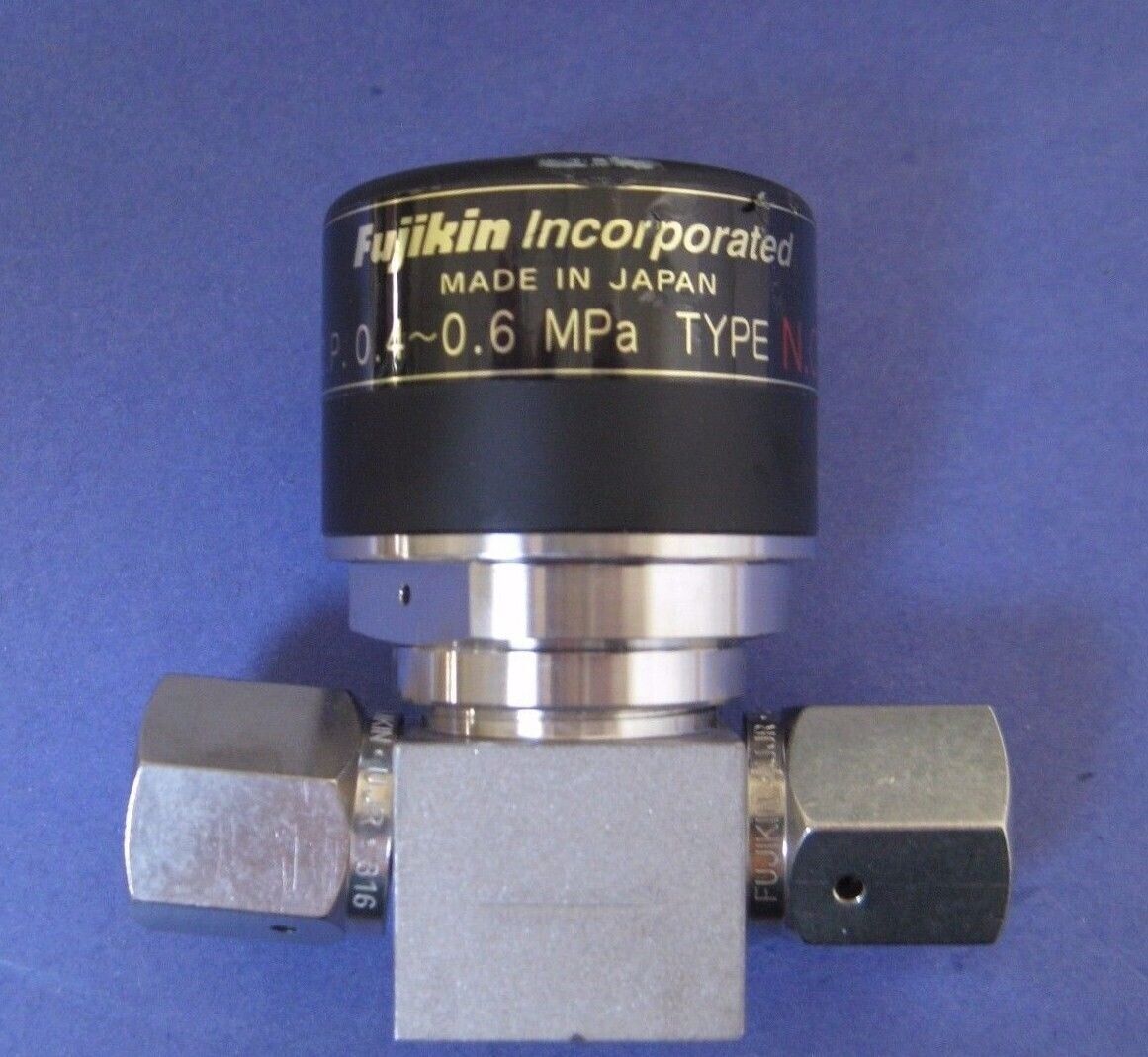 Fujikin FPR-ND-71-6.35-2 NEW MEGA-ONE LA Low Press NC Fujikin FPR-ND-71-6.35-2 NEW MEGA-ONE LA Low Press NC