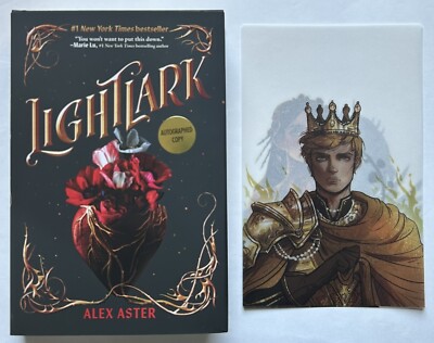 SIGNED Lightlark by Alex Aster INDIE BOOKSTORE DAY EXCLUSIVE ED