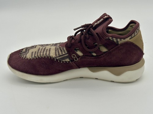 Adidas Tubular MOC Red Night Sneakers US size 11.5 Mens Very Clean Preowned RARE - Picture 11 of 19