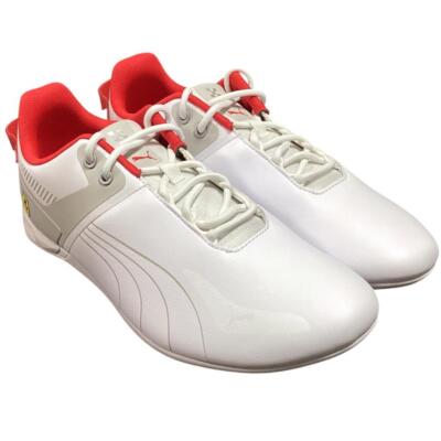 Puma Scuderia Ferrari CAT Motorsport Shoes Men 10.5 White Red Driving 306857 02 Amazon.com | PUMA Men main image 4