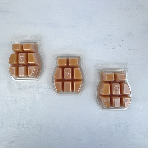 Scentsy Wax Bars Baked Apple Pie Lot Of 3 Scent 3.2 Fl Oz Made In USA New Warmer - Picture 4 of 4