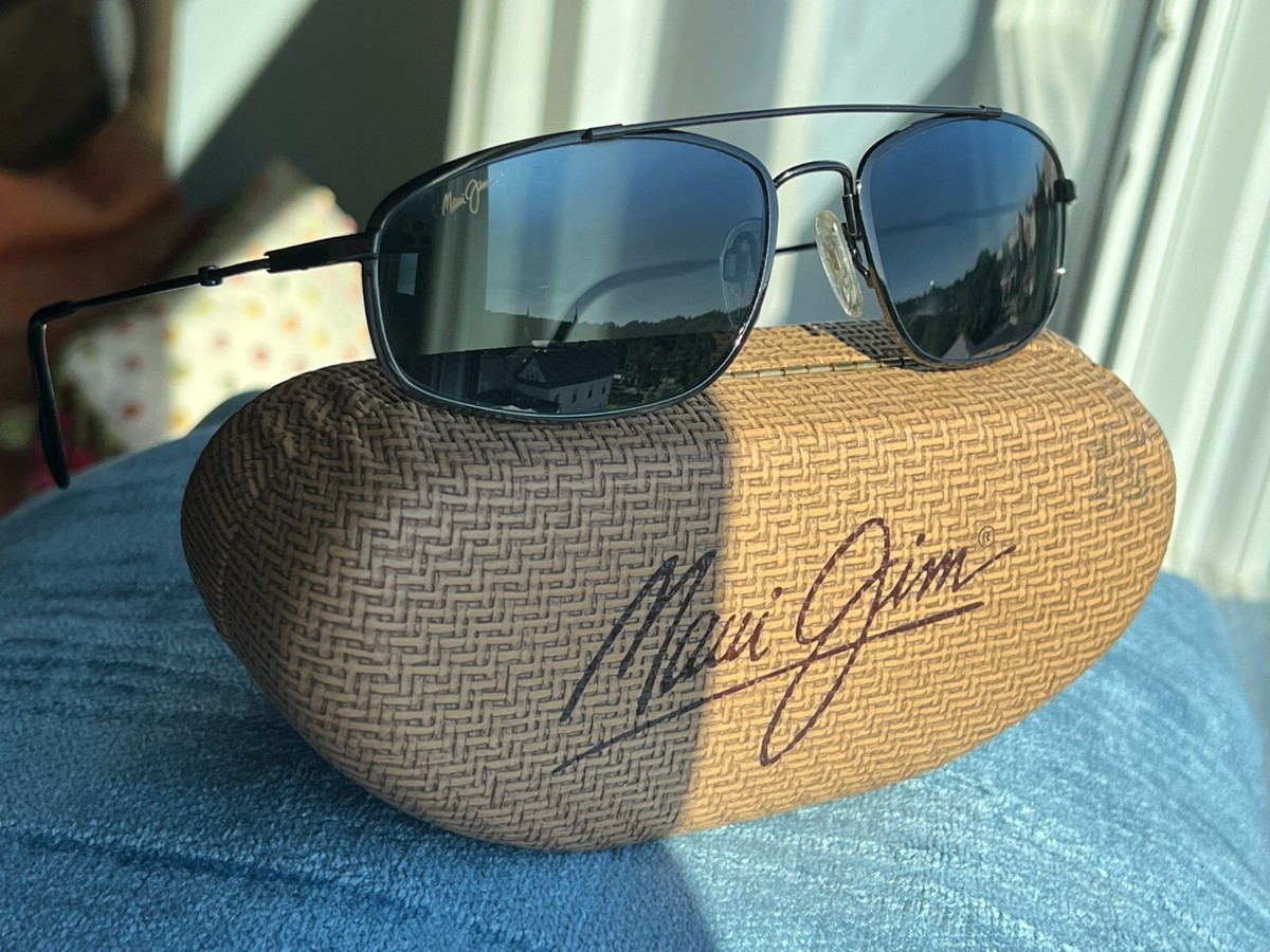 Maui Jim Big Island MJ 303 02 Gunmetal Frame + Grey Polarized