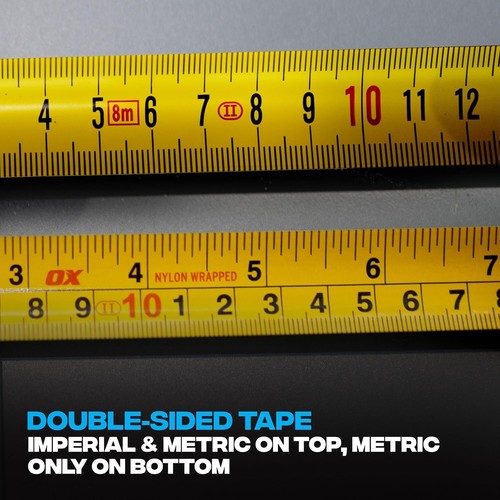 8m Dual Auto Lock Tape Twinpack - Ideal for DIY & Home Projects - Picture 8 of 11