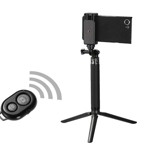 Mini Trépied Support Téléphone Portable Pour Oppo F21s Pro 4G - Noir