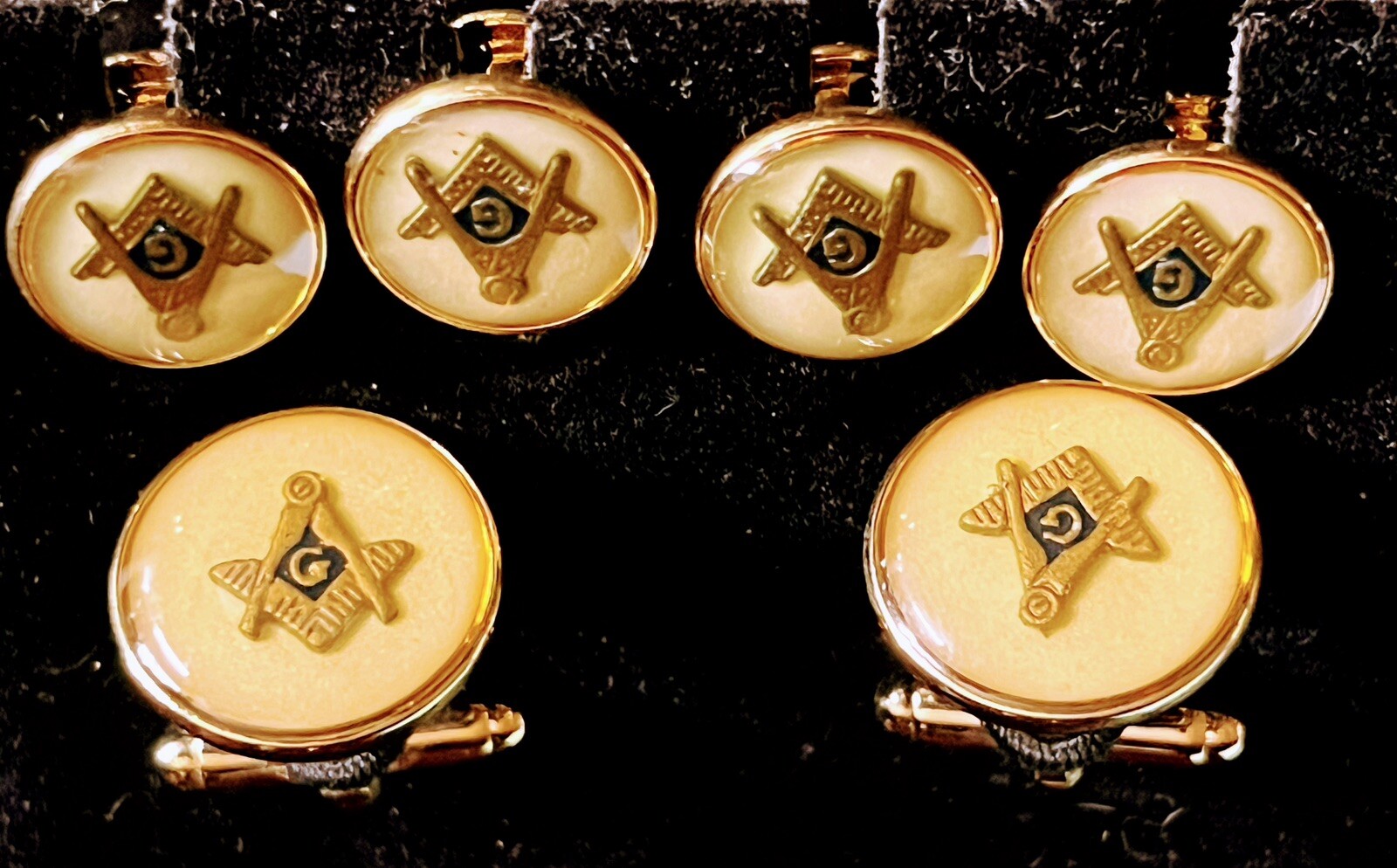 MASONIC Cufflink Set - image 1