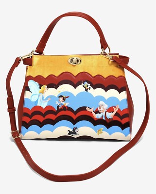 Danielle Nicole Disney Pinocchio Scalloped Handbag Crossbody Purse New  W/Tags! Australia