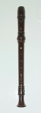 Vintage Recorder Yamaha Soprano Dark Brown Baroque