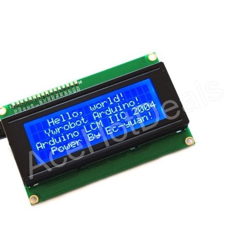 Blue Serial IIC/I2C/TWI 2004 204 20X4 Character LCD Module Display For Arduino - Picture 2 of 4