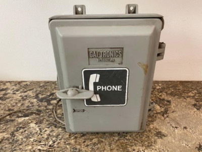 Gai-Tronics HAC 250t enclosure with phone