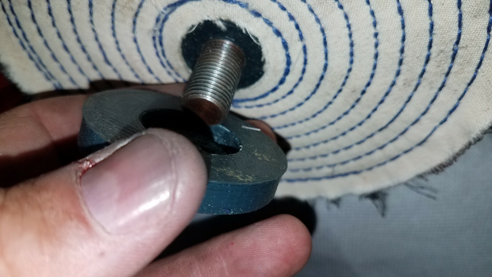 Buffing Wheel Adapter Harbor Freight 1" ID to .5" Shaft Buffer Grinder