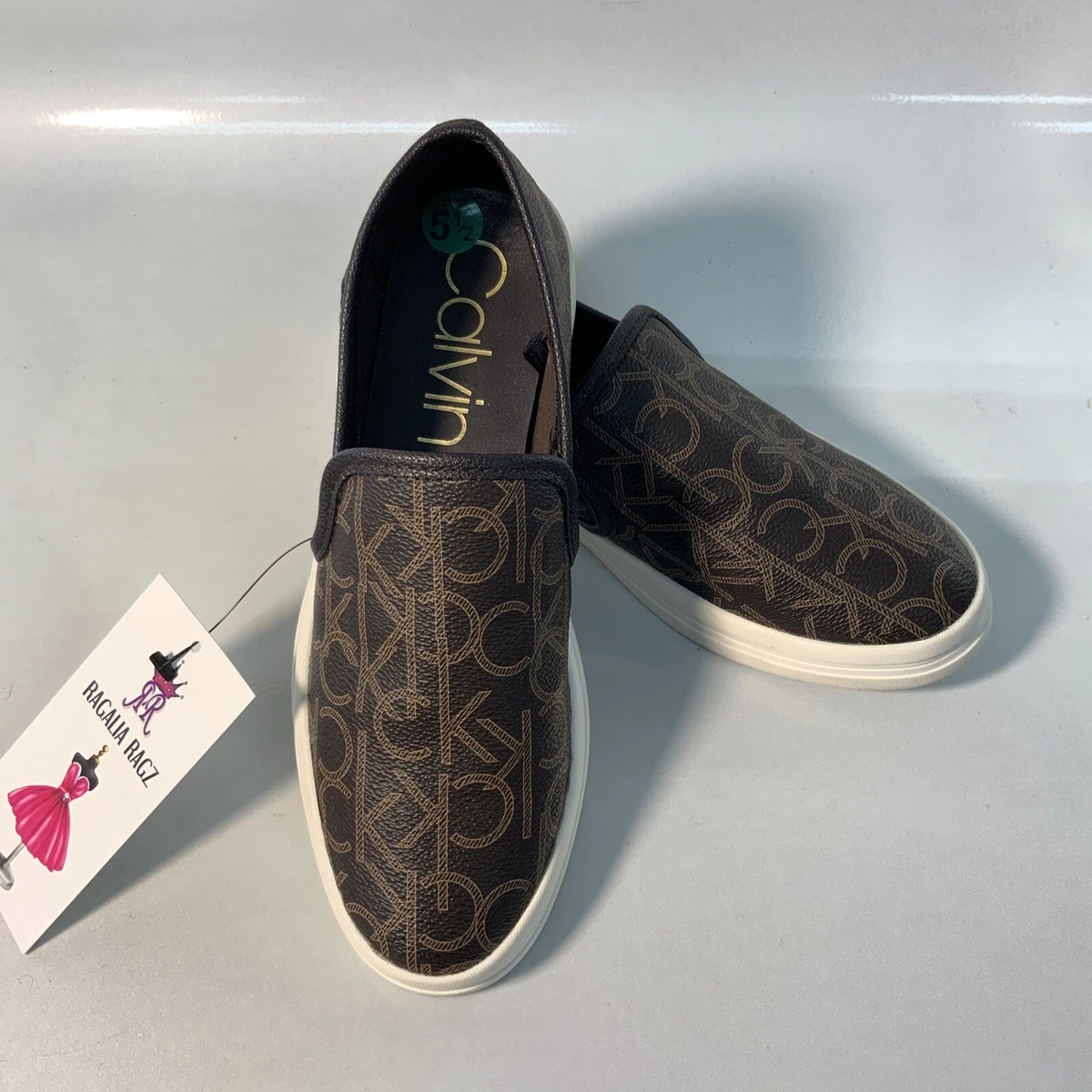 Calvin klein slip on shoes womens hotsell