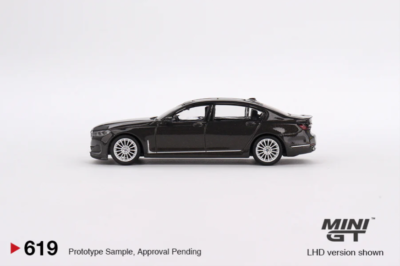 MINI GT BMW アルピナB7 xドライブ　チェイス CHASE CAR 1/64 Mini GT BMW 7 Series Alpina B7 xDrive (Chrome
