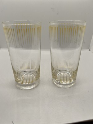 (2) Vintage FRED PRESS MCM Yellow Lines - Never Used