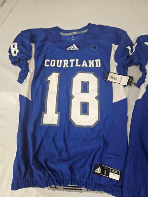 New Courtland High School Cougars Mens Sizes L-XL Adidas Blue