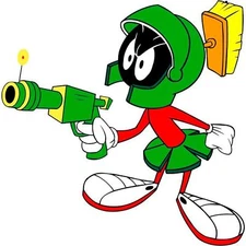 MARVIN THE MARTIAN KIDS DECAL USA STICKER CAR TRUCK WINDOW BUMPER LAPTOP WALL