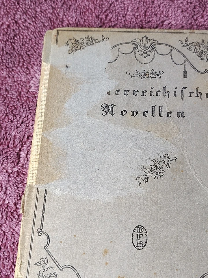 Rare 1916 Antique Österreichische Novellen Austrian Novellas The Fifty Books # 5 - Image 2 of 4