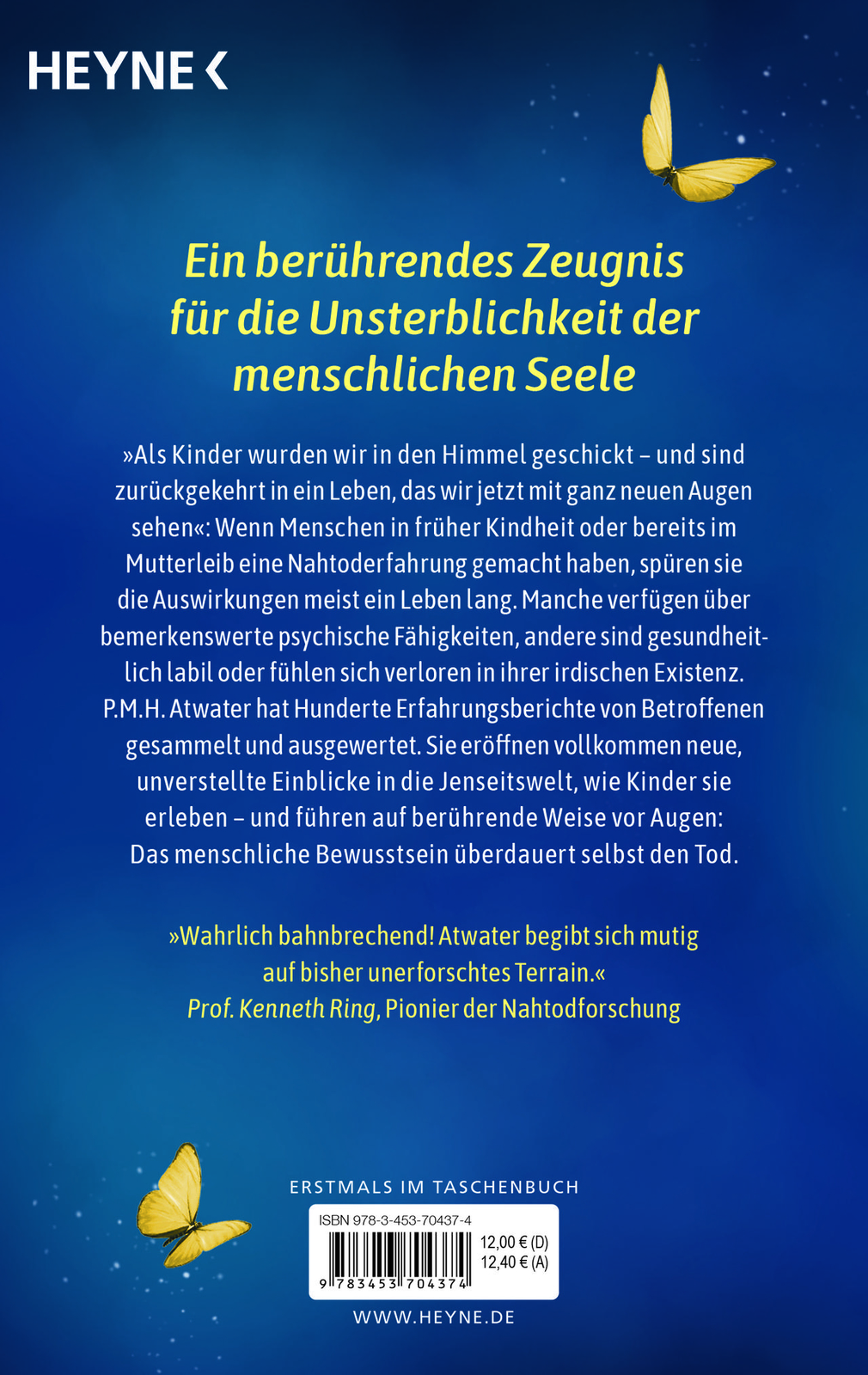 Thumbnail - P. M. H. Atwater / Wir Waren Himmel / 9783453704374