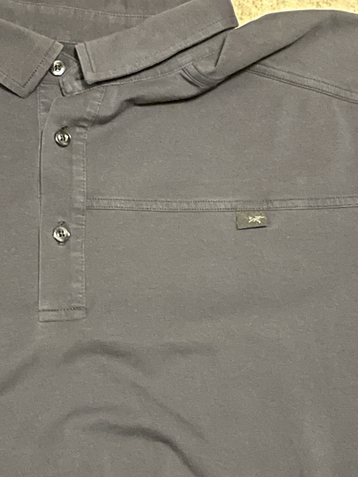 ARC'TERYX ARCTERYX Polo Uomo Large Blu Prigioniero S S