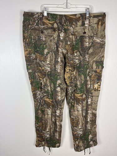 Cabela’s Real Tree Camo Hunting Pants Men’s Size 46”x31” Regular - Picture 5 of 10
