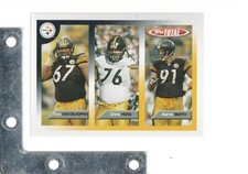 2005 Topps Total #411 Chris Hoke/Aaron Smith/Kimo ROOKIE RC NM+ HOT!! STEELERS