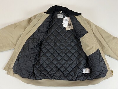 CARHARTT WIP OG SANTA FE JACKET WINTER AMMONITE/BLACK L NWT