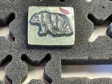 RARE DISCONTINUED CRAFTOOL LEATHER STAMP TOOL 8304 grizzly bear