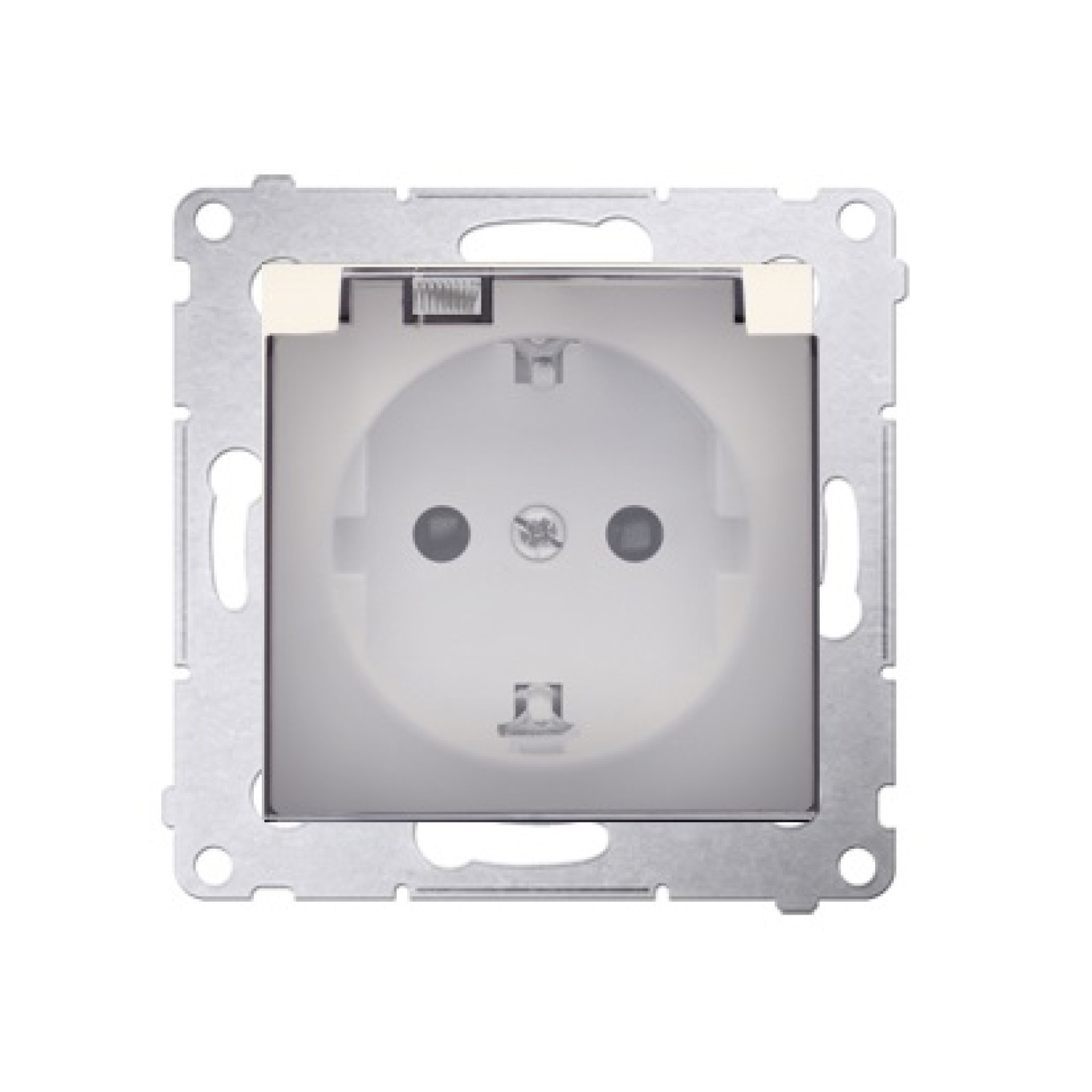 Schuko socket 16A 250V IP44 with Simon 54 DGSZ1BZ.01/41A